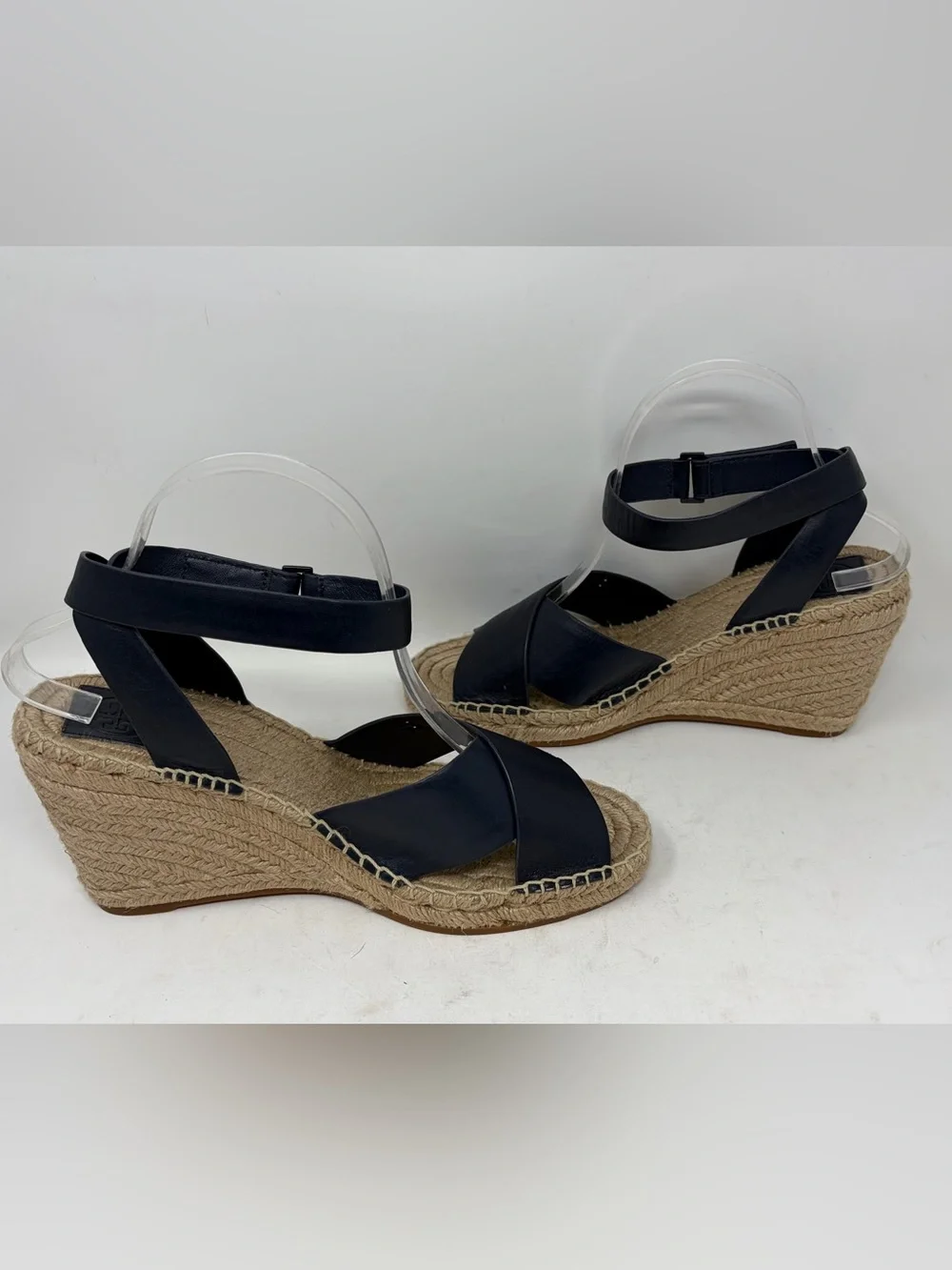 EUC Tory Burch Bimba Wedge Espadrille Size 9.5